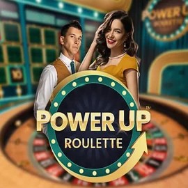 PowerUP Roulette game by Pragmatic Play – logo hosted on God of Casino