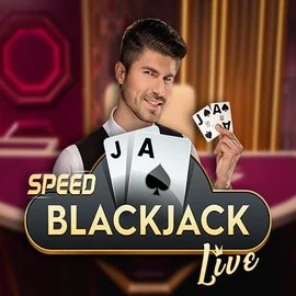 Live Casino logo of Speed Blackjack from Pragmatic Play at God of Casino