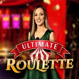 Official Live Casino logo: Ultimate Roulette by Ezugi at God of Casino